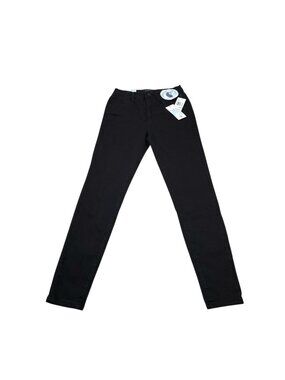Curve Appeal High Rise Essential Skinny Jeans Black Stretch Size 2 26